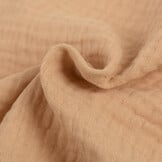 Hydrofiel Stof Cappuccino Beige – Zacht, Ademend en Duurzaam