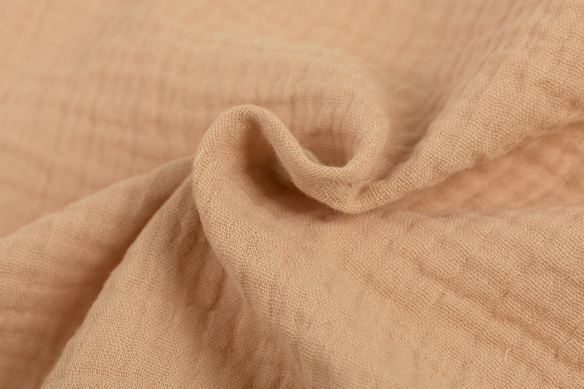 Hydrofiel Stof Cappuccino Beige – Zacht, Ademend en Duurzaam