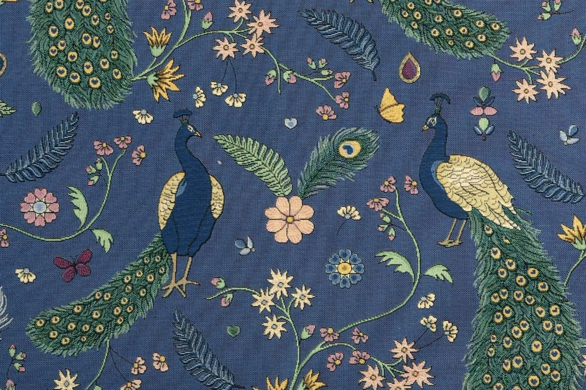 Gobelin Stof Pauwenpracht – Trendy & Natuurlijke Eyecatcher