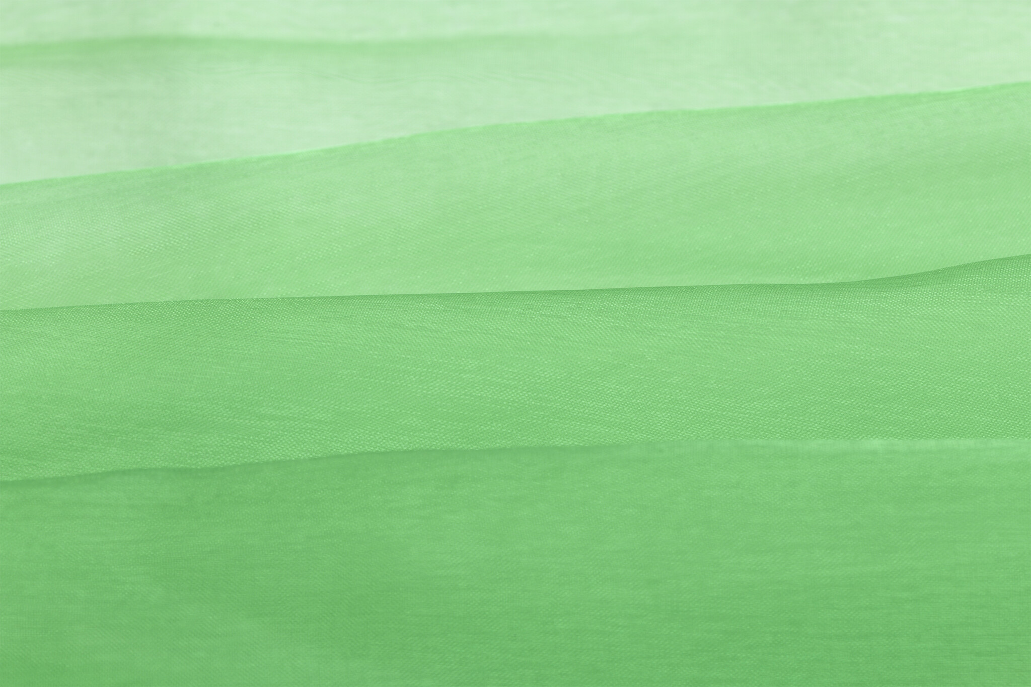 Organza Stof Licht Groen – Licht, Soepel & Glanzend