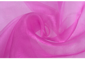 Organza Stof Fuchsia