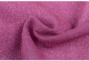 Lurex Glitter Jersey Stof - Magenta Roze