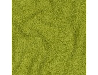 Teddy Fleece Doubleface Stof - Oud Lime