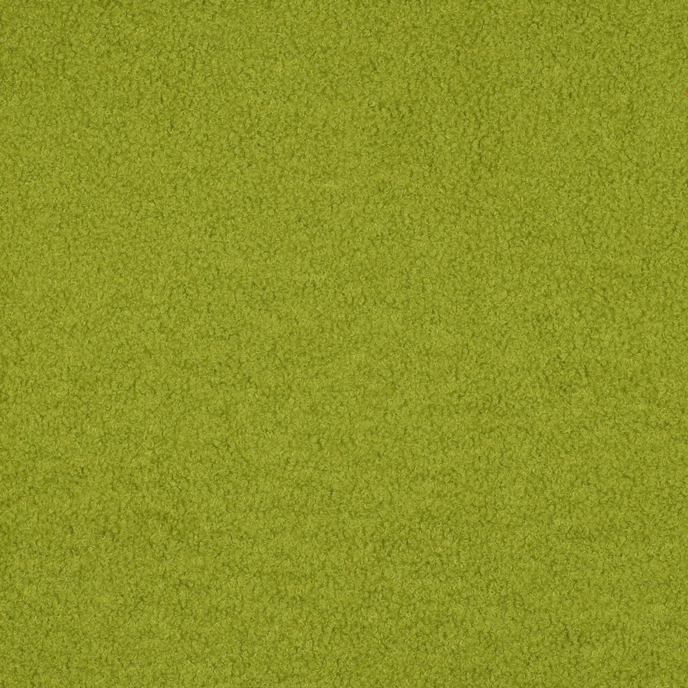 Teddy Fleece Doubleface Stof Oud Lime – Zacht, Warm & Dubbelzijdig