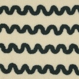 Teddy Stof Wave Print - Legergroen – Zacht, Warm & Opvallend