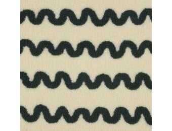 Teddy Stof Wave Print - Legergroen