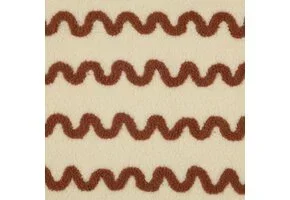 Teddy Stof Wave Print - Camel
