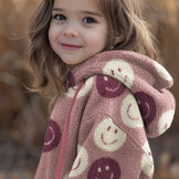 Teddy Stof Happy Faces - Groen – Zacht, Warm & Vrolijk