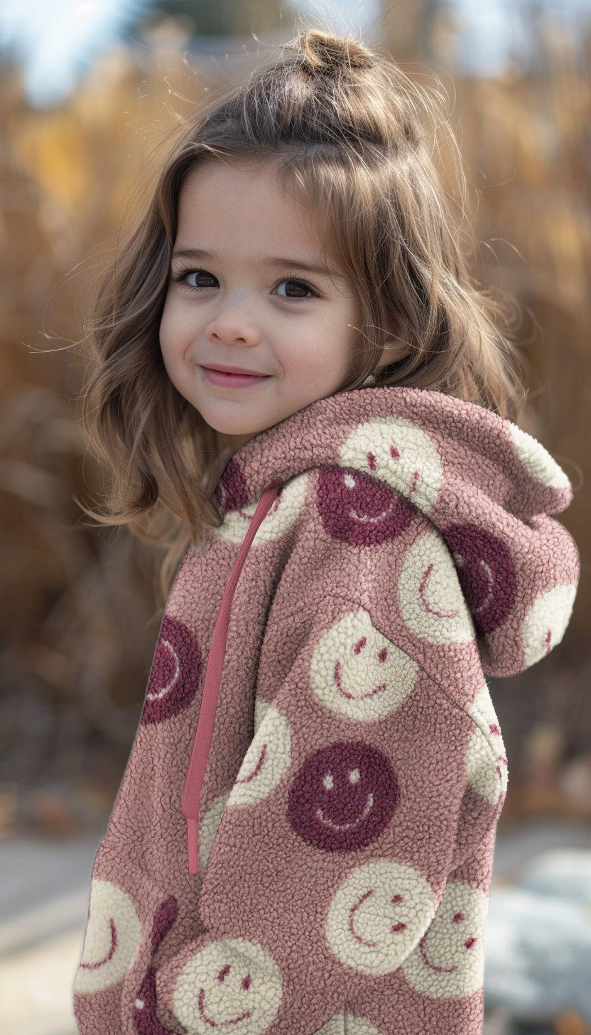 Teddy Stof Happy Faces - Groen – Zacht, Warm & Vrolijk