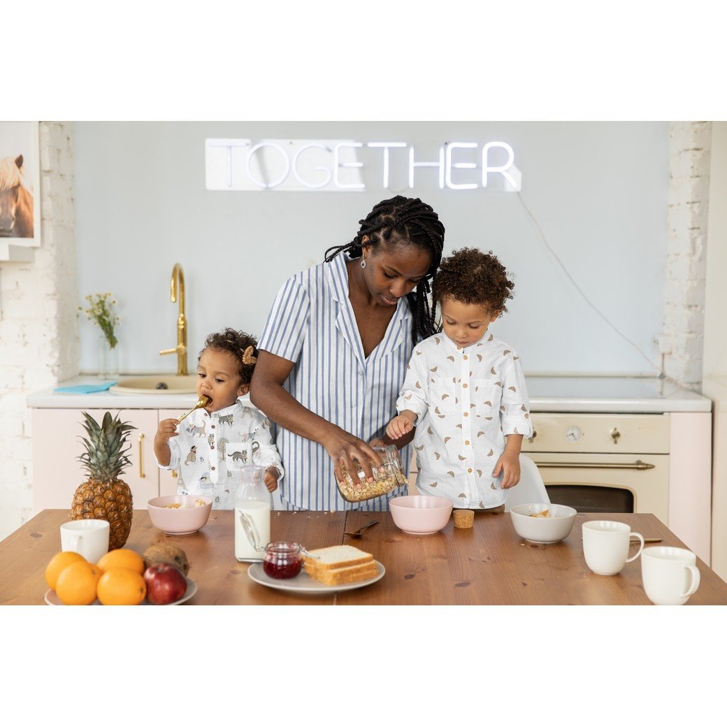 Katoen Poplin VIVE LA FRANCE Croissantjes – Zacht & Ademend