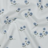 Katoen Poplin VIVE LA FRANCE Bloemetjes – Zacht & Ademend