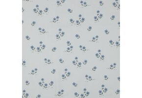 Katoen Poplin Stof – VIVE LA FRANCE – Bloemetjes