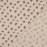 Hydrofiel Katoen Stof Dobby Bloemen – Perzik – Zacht & Ademend