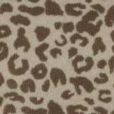 Teddy Stof Panterprint Taupe – Zacht, Warm & Stoer
