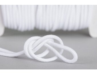 Katoenen Koord 5mm – Wit