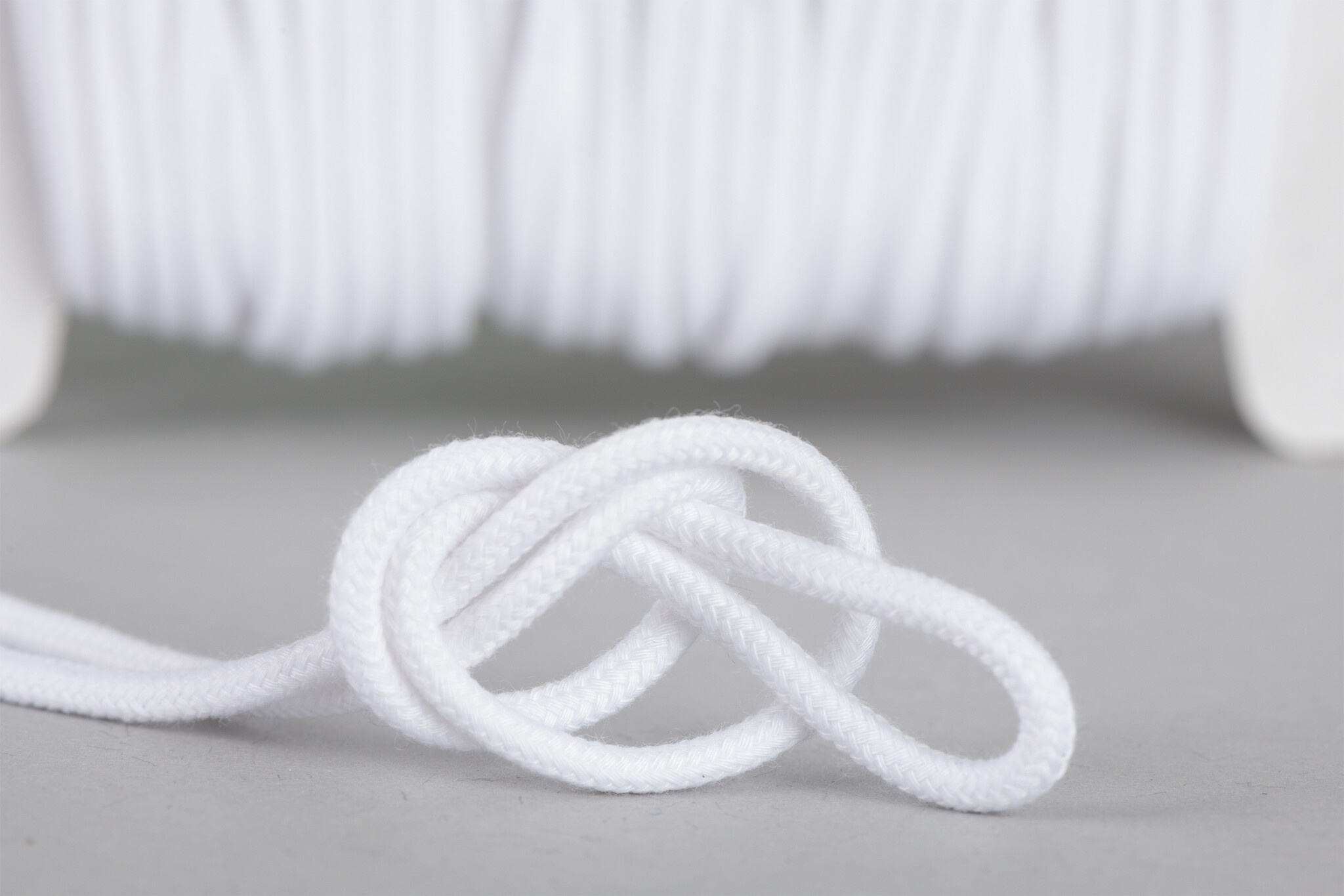 Katoenen Koord 5mm Wit – Stevig, Soepel & Decoratief