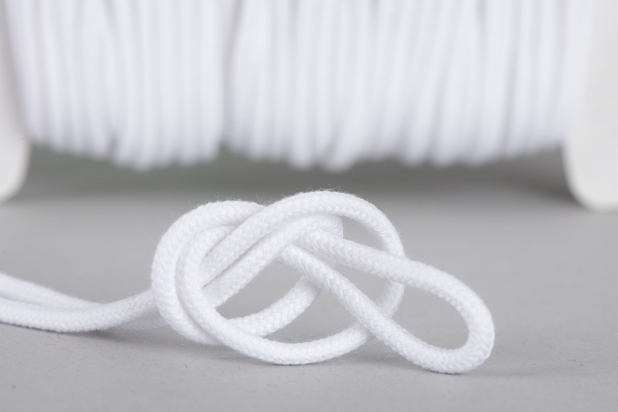 Katoenen Koord 5mm Wit – Stevig, Soepel & Decoratief