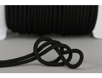 Katoenen Koord 5mm – Zwart