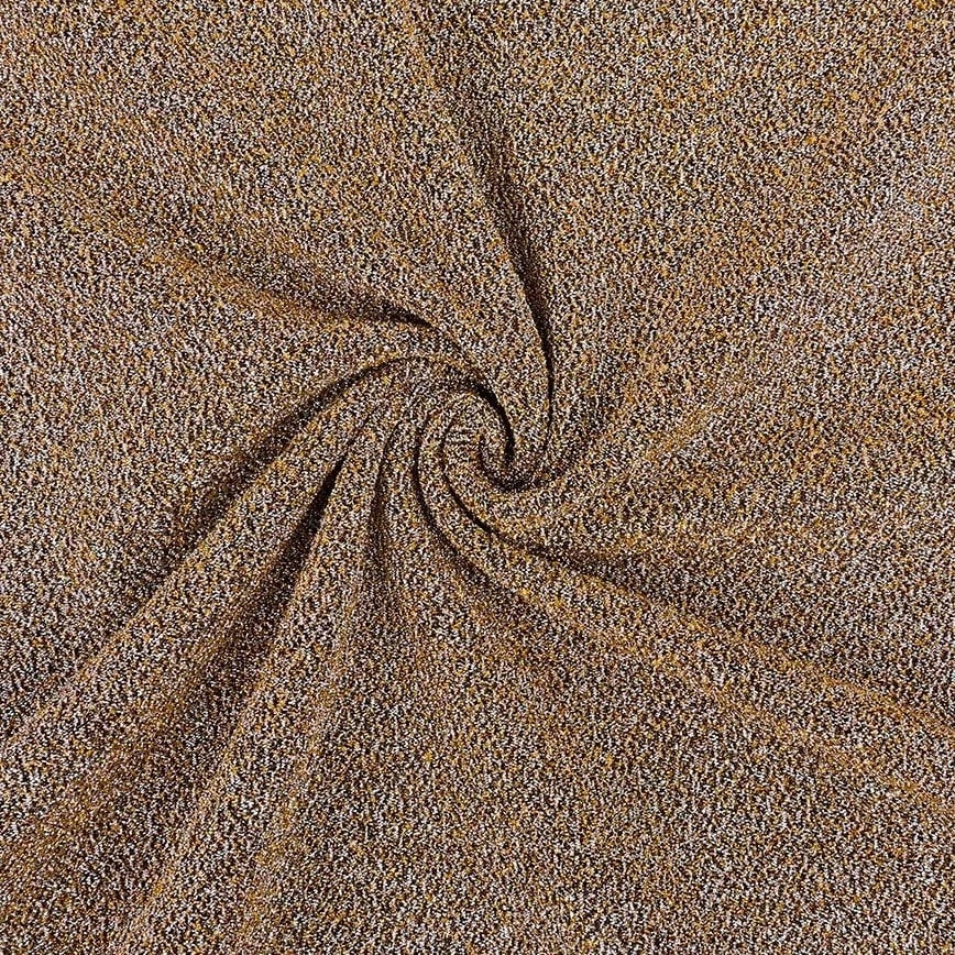 Glamorous Glitter – Lurex Jersey Goud - Zilver- Brons