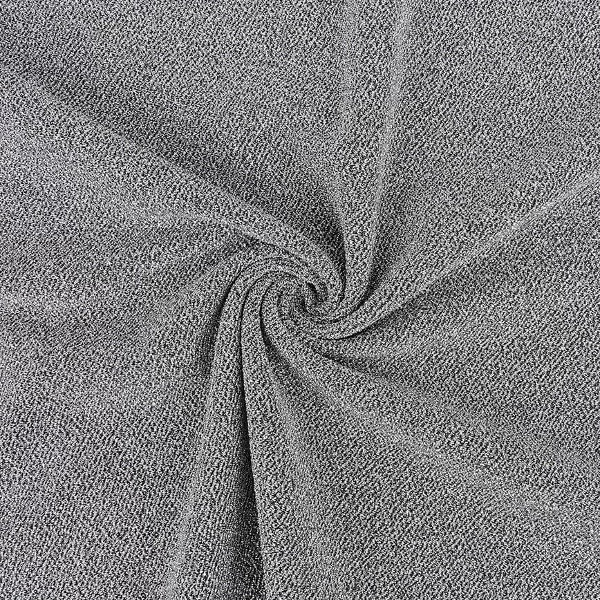 Glamorous Glitter – Lurex Jersey Zilver – Trendy & Stijlvol