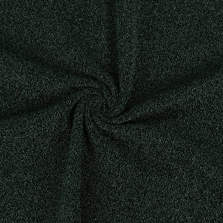 Glamorous Glitter – Lurex Jersey Donkergroen – Trendy & Stijlvol