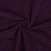 Glamorous Glitter – Lurex Jersey Donkerpaars – Trendy & Stijlvol