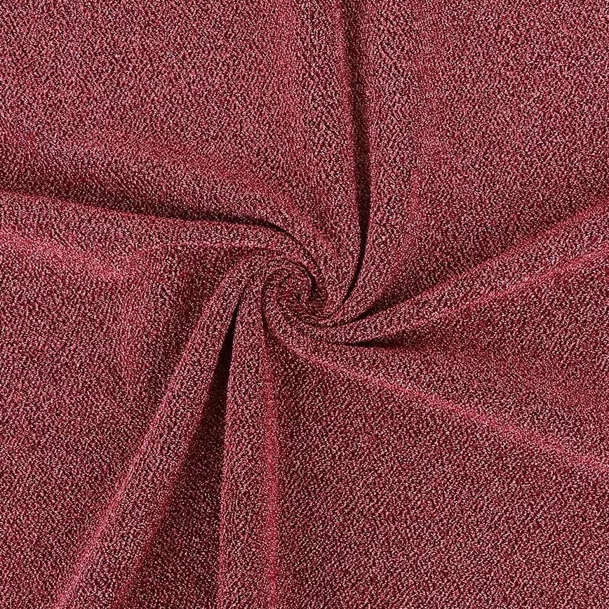 Glamorous Glitter – Lurex Jersey Oud Roze – Trendy & Stijlvol