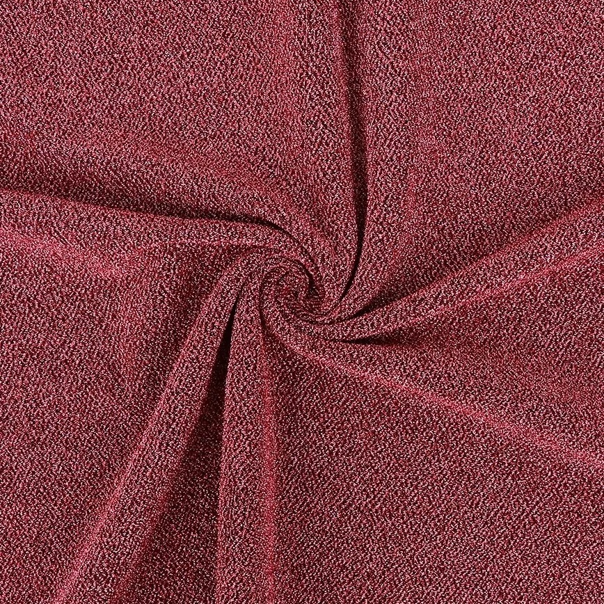 Glamorous Glitter – Lurex Jersey Oud Roze – Trendy & Stijlvol