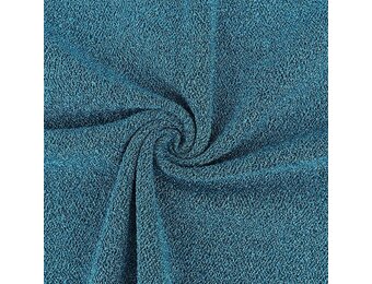 Glamorous Glitter – Lurex Jersey Aqua Blauw