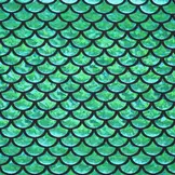 Hologram Lycra Stof – Zeemeermin Schubben Groen