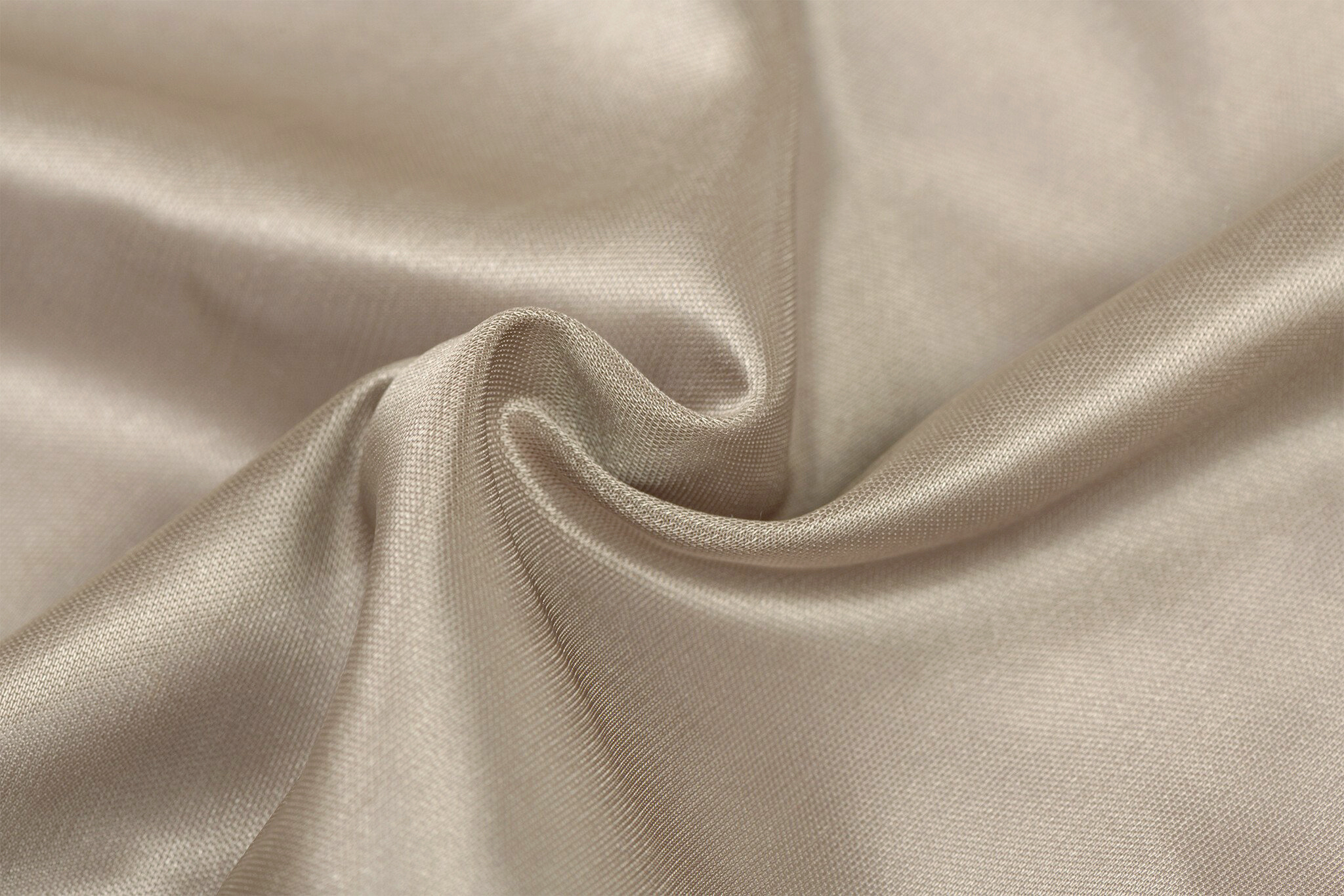 Charmeuse Stretch Voeringstof Beige – Soepel Vallend & Rekbaar