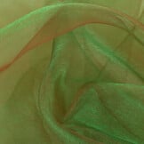 Organza Two-Tone Groen-Rood – Glanzend & Veelzijdig
