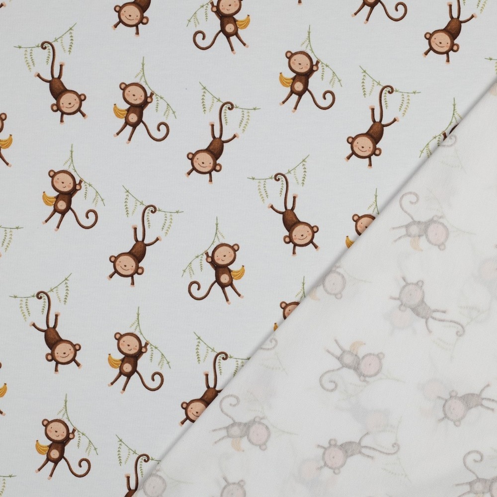 Organic Jersey Katoen Aapjes – Zacht, Rekbaar & Biologisch