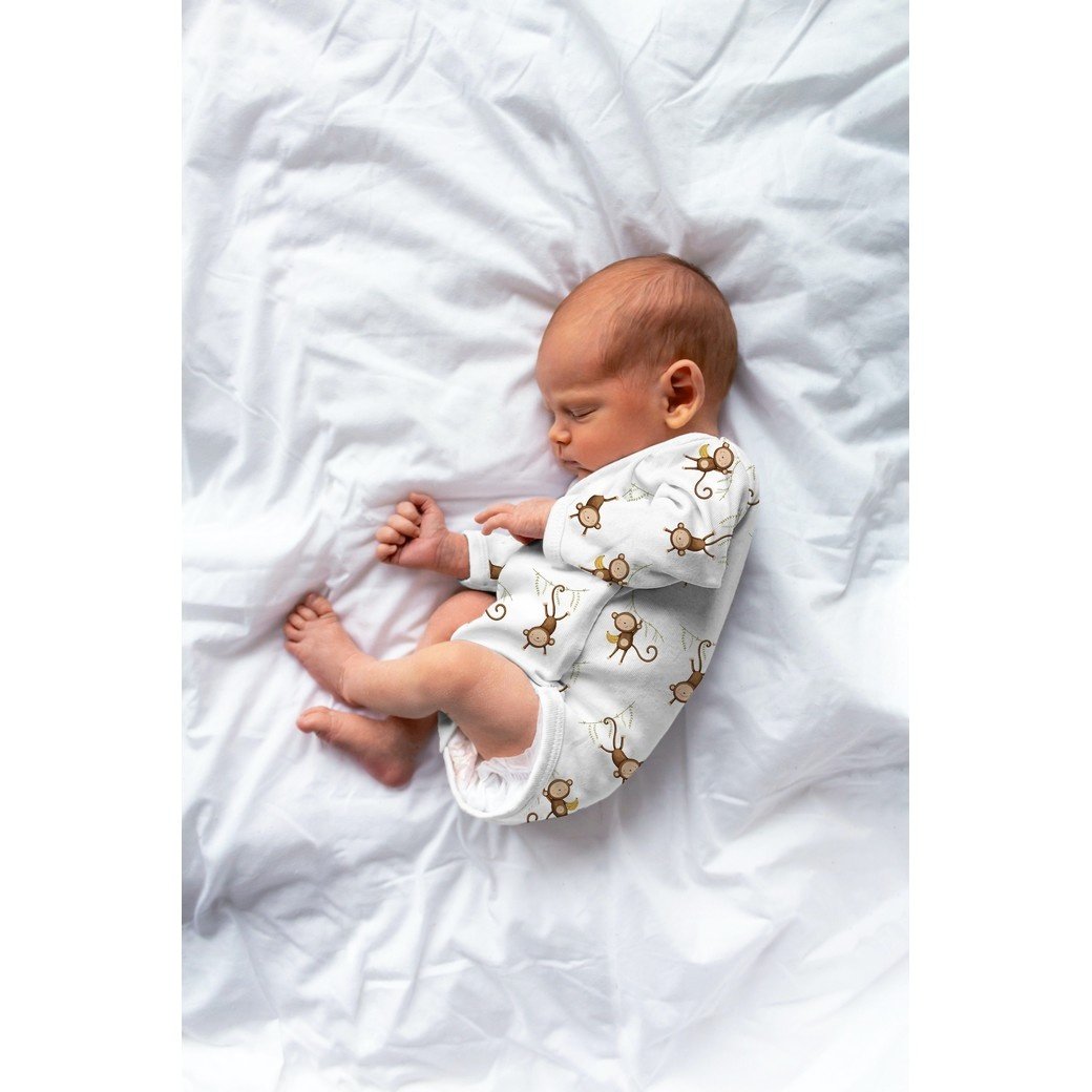 Organic Jersey Katoen Aapjes – Zacht, Rekbaar & Biologisch