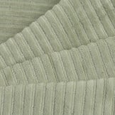 Brede Ribfluweel Jersey Stof Dusty Groen – Zacht &  Rekbaar