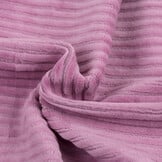 Brede Ribfluweel Jersey Stof Oud Lila– Zacht & Stijlvol