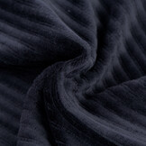 Brede Ribfluweel Jersey Stof Marine– Zacht & Stijlvol