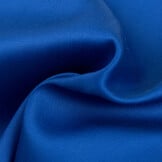 Katoen Satijn Stof Diep Kobaltblauw – Zacht, Glanzend & Ademend