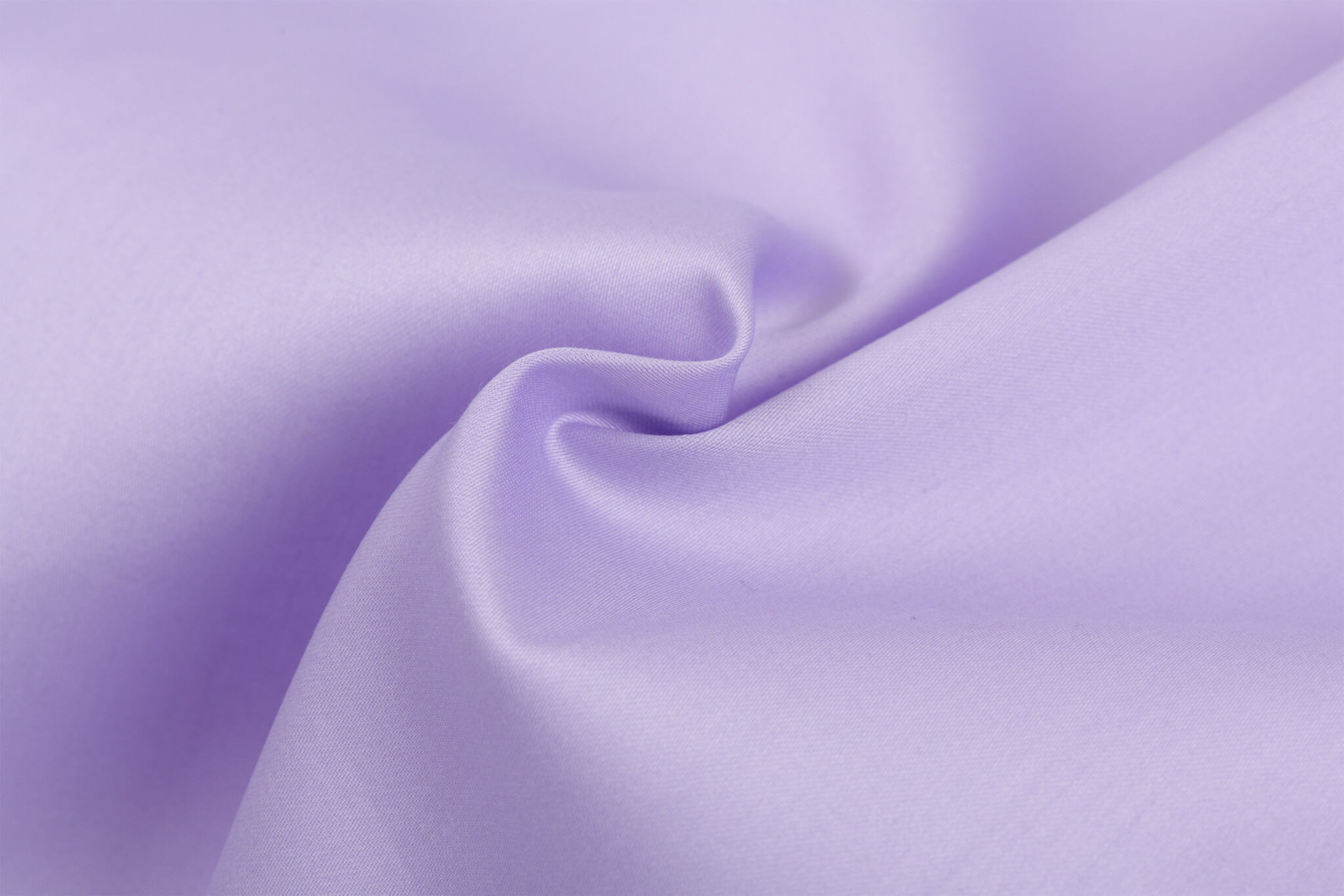 Katoen Satijn Stof Licht Lila – Zacht, Glanzend & Ademend