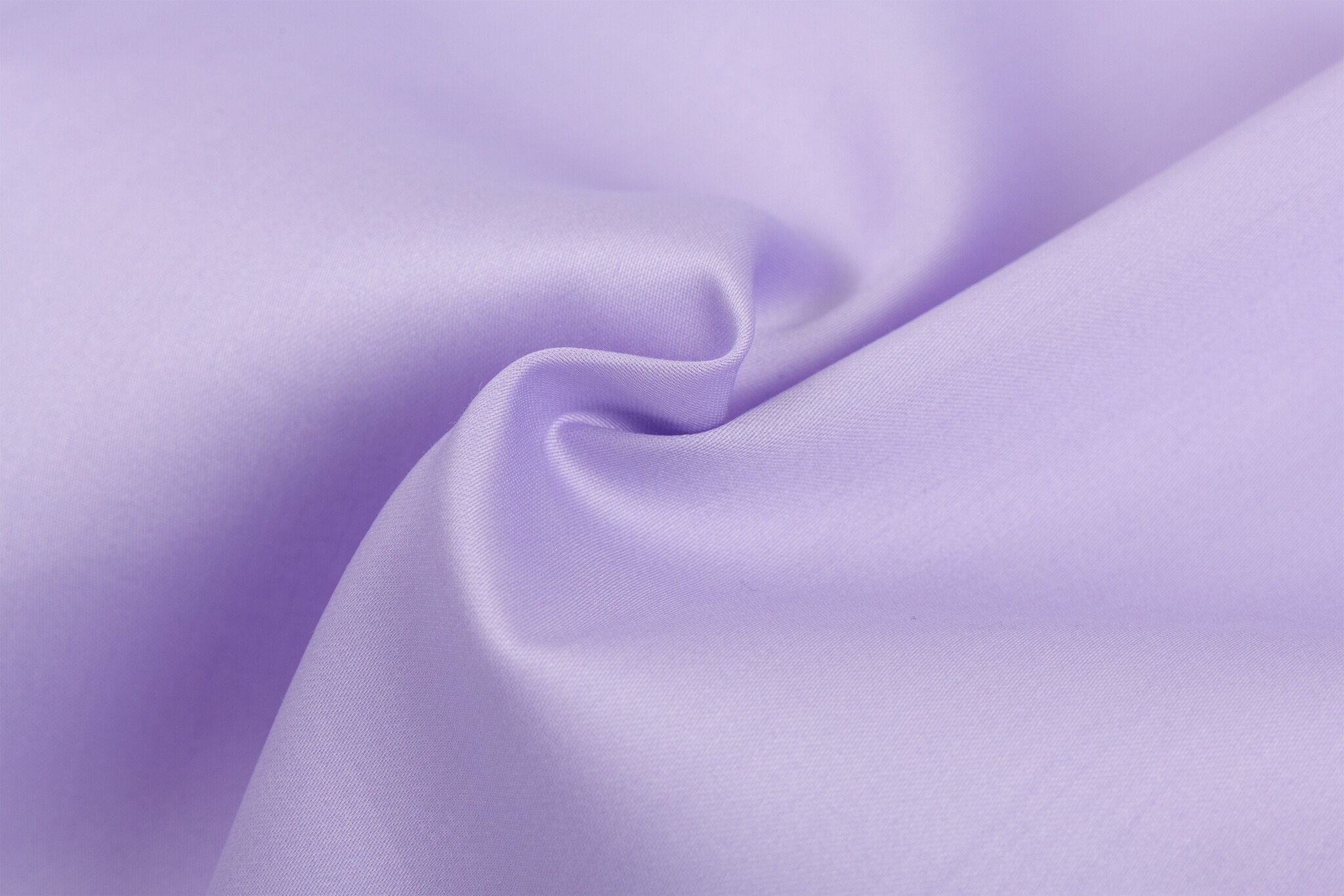 Katoen Satijn Stof Licht Lila – Zacht, Glanzend & Ademend