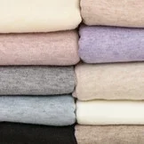 Cashmere Touch Jersey Stof Licht Beige Melange – Zacht & Stretchy