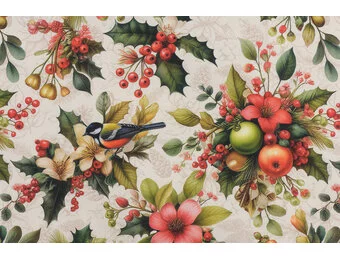 Deco Stof Kerst – Kersttuin