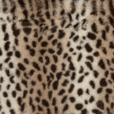 Faux Fur Stof Cheetah Zandbeige / Bruin – Zacht, Warm & Stijlvol