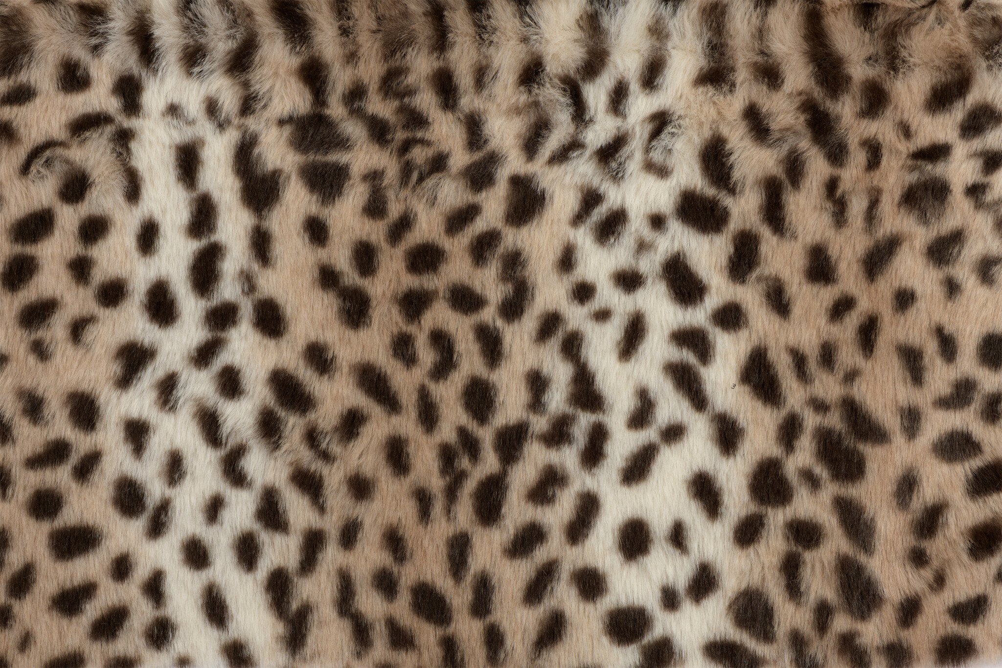 Faux Fur Stof Cheetah Zandbeige / Bruin – Zacht, Warm & Stijlvol