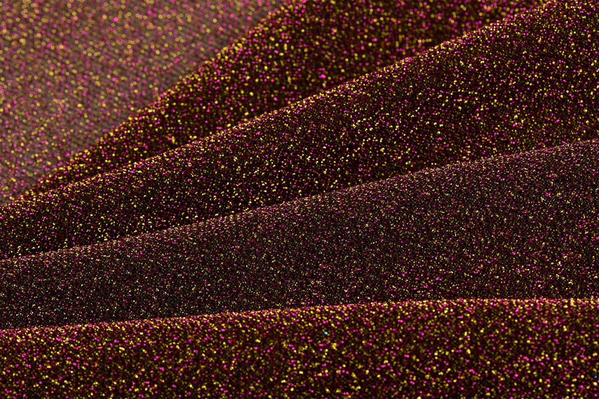 Lurex Glitter Jersey Stof Fuchsia – Goud – Stralend & Veelzijdig