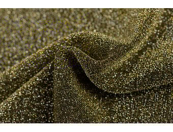 Lurex Glitter Jersey Goud – Zilver