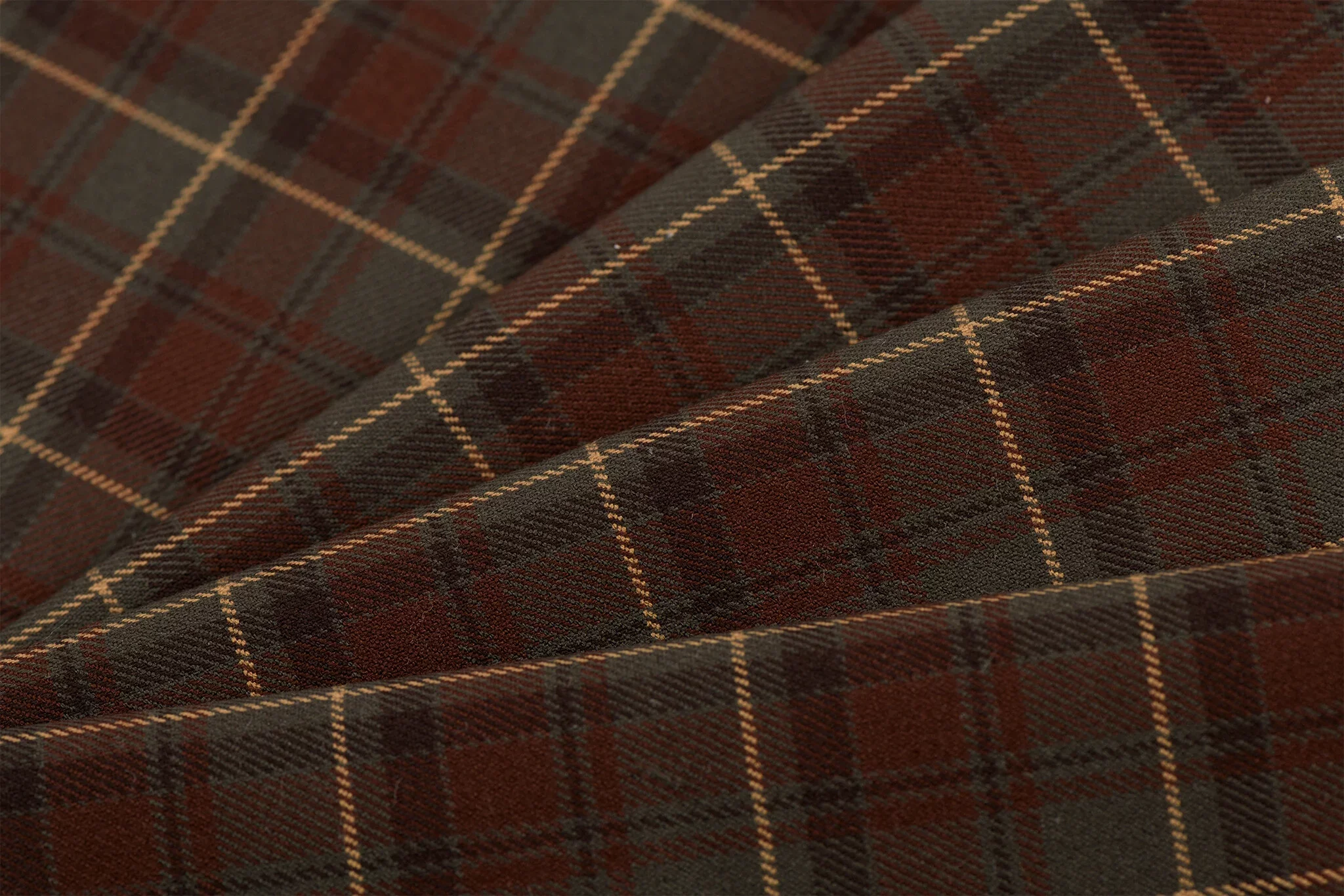 Schotse Ruit Stof Stretch – Warm, Zacht & Comfortabel