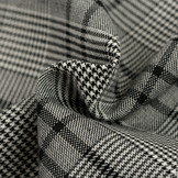 Schotse Ruit Stof Stretch – Tijdloos, Zacht & Comfortabel