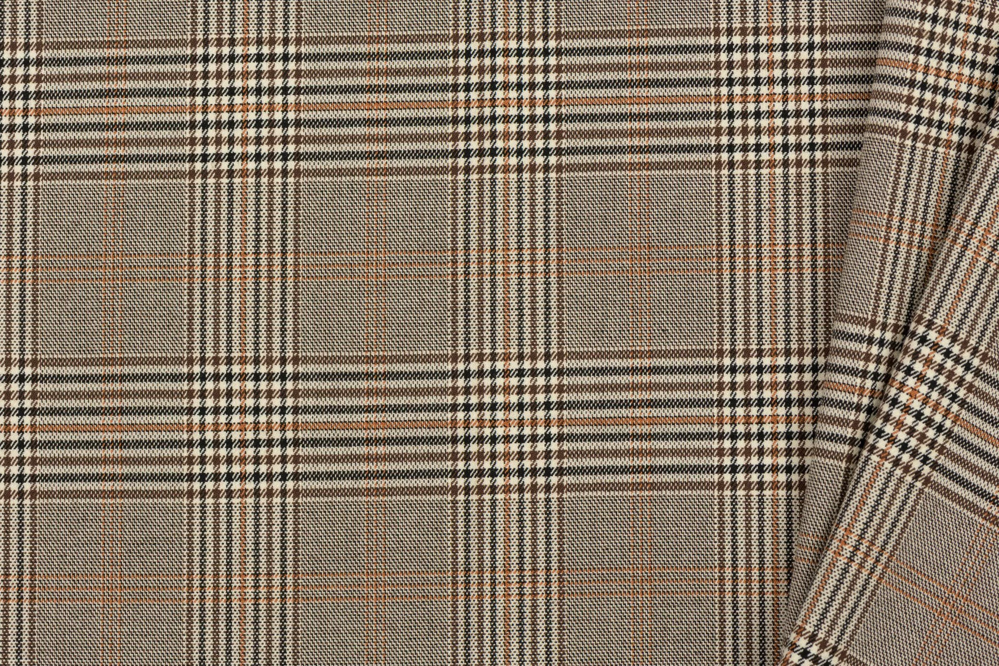 Schotse Ruit Stof Stretch – Warm, Stijlvol & Comfortabel