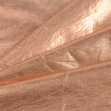 Katoen Stof Metallic Foil – Brons met subtiel glittereffect